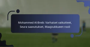 Mohammed Al-Breik: Varhaiset vaikutteet, Seura saavutukset, Maajoukkueen rooli