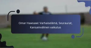 Omar Hawsawi: Varhaiselämä, Seuraurat, Kansainvälinen vaikutus