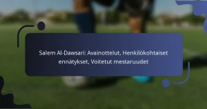Salem Al-Dawsari: Avainottelut, Henkilökohtaiset ennätykset, Voitetut mestaruudet